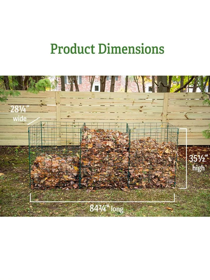 3-Bin Wire Composter - Image 4